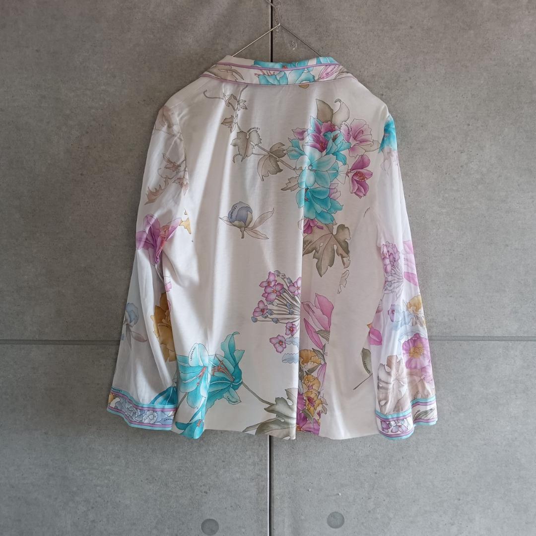 LEONARD レオナール 花柄 ジャケット　1B 日本製 X4468