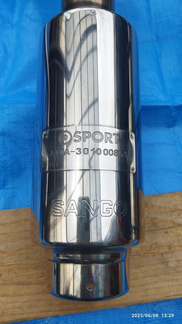 コペンL880K D-SPORTタイプⅡマフラー引き取り限定