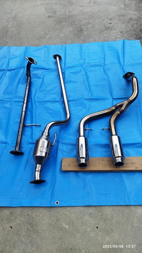 コペンL880K D-SPORTタイプⅡマフラー引き取り限定