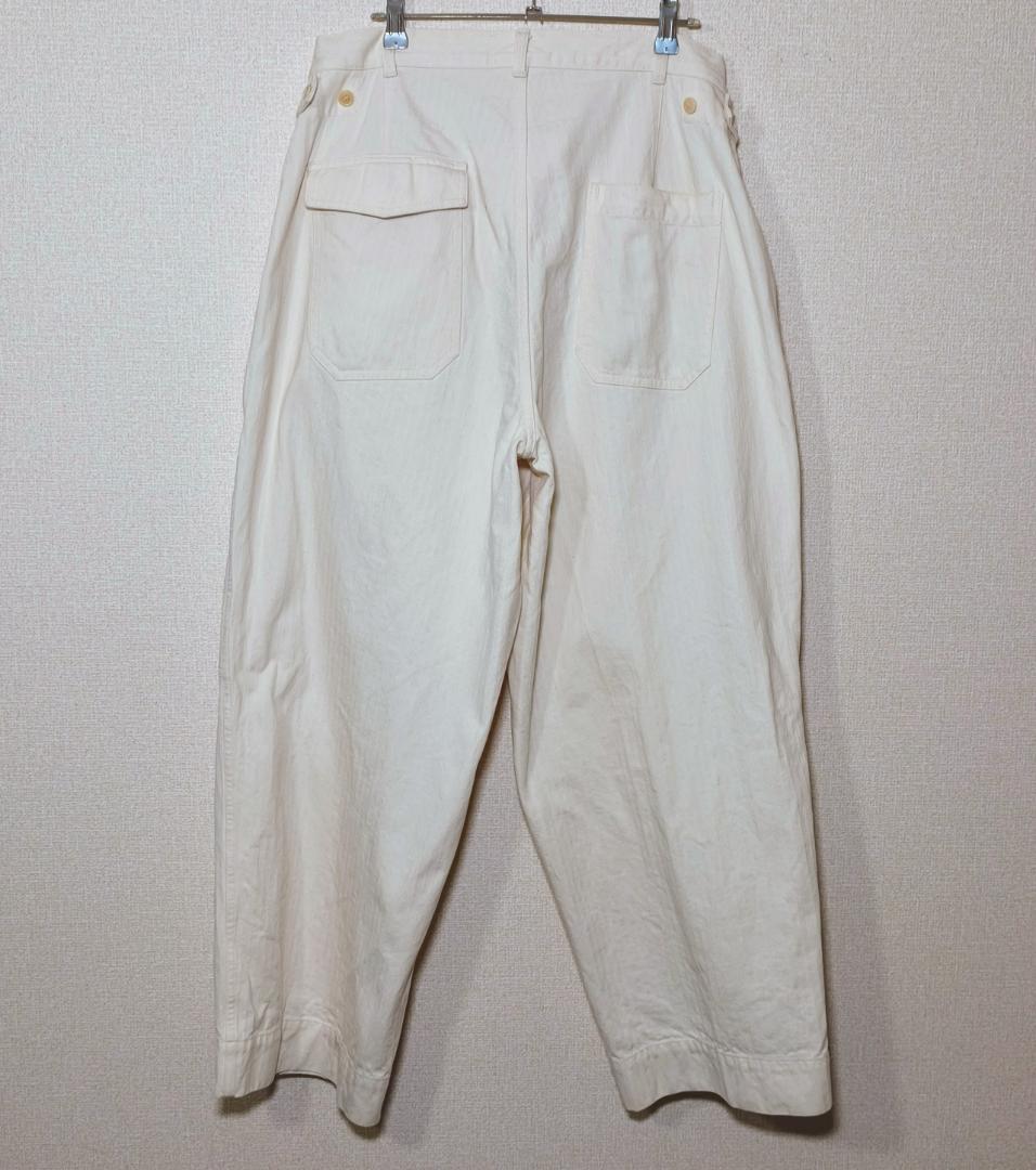 a.presse USAF Hemmed Bottoms エクリュ サイズ3