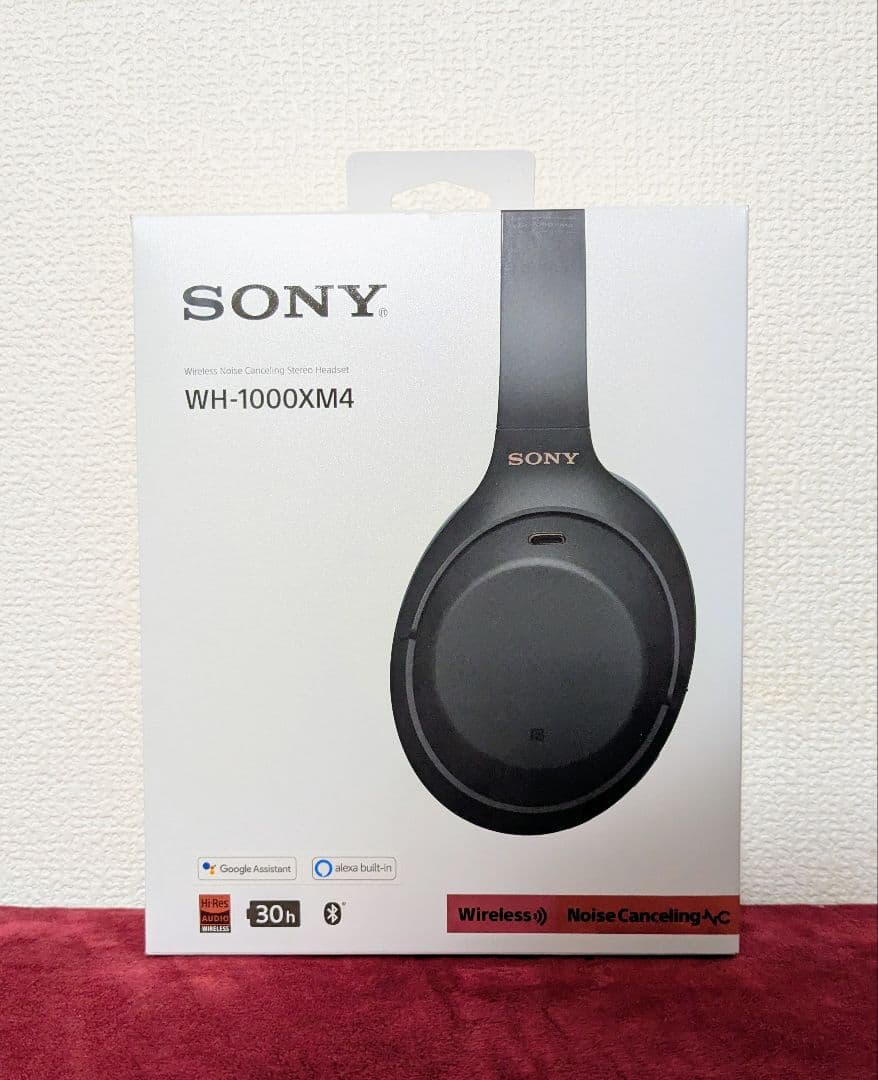 ワイヤレスノイズキャンセリングステレオヘッドホン 　WH-1000XM4