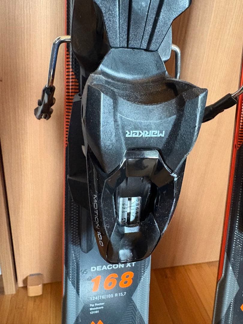 Folkl DEACON XT 168cm スキー 板　ビンディング付き