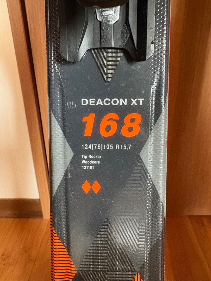 Folkl DEACON XT 168cm スキー 板　ビンディング付き