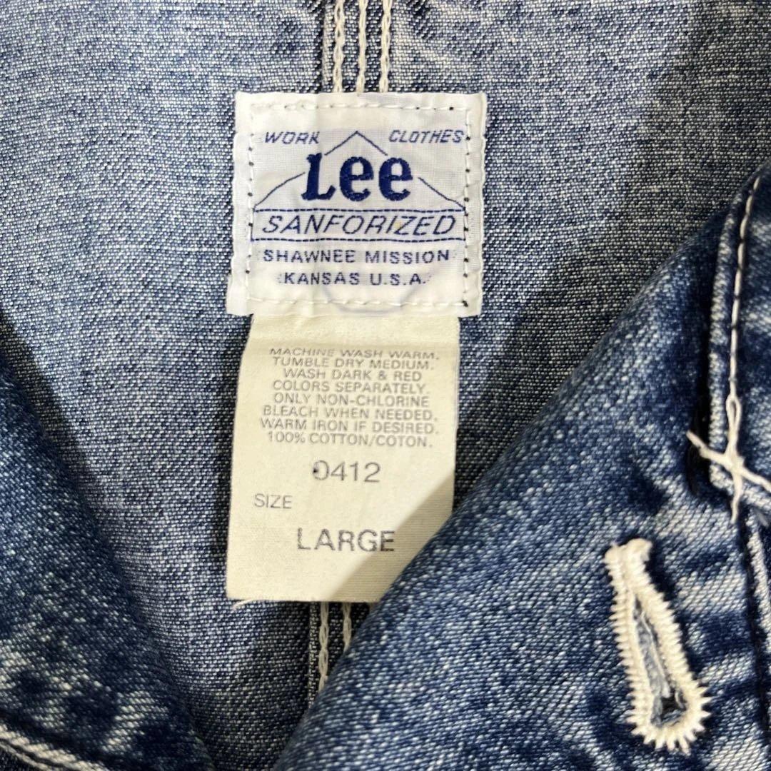 ゆうじ出品 Lee リー 91-J カバーオールＬサイズ 0412 復刻