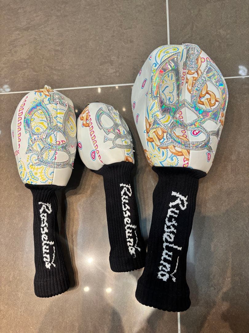 美品ラッセルノ Russeluno キャディバッグ ゴルフバッグ アクセサリー