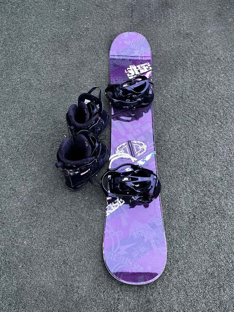 お*ん様 スノーボード3点セット