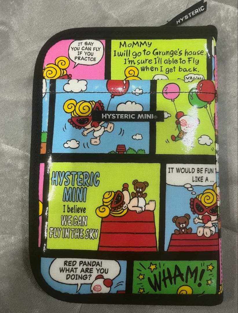 早い者勝ち　美品　HYSTERIC MINI 母子手帳ケース コミックデザイン