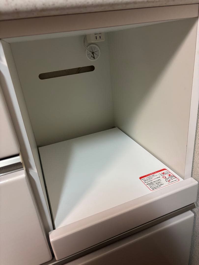 ニトリ　キッチンカウンターアルミナ2 120CT WH