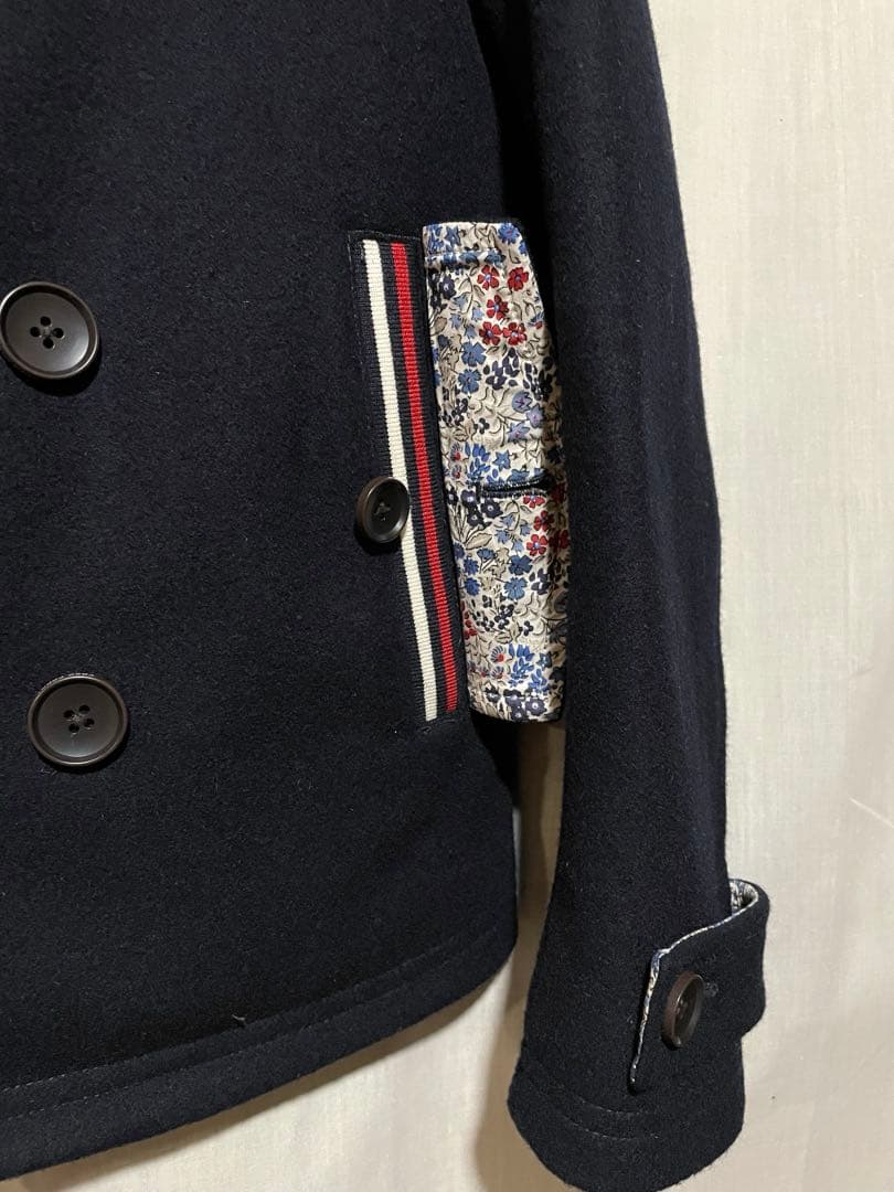 【美品】フレッドペリー ピーコート ダブルブレスト