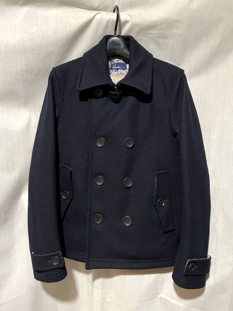 【美品】フレッドペリー ピーコート ダブルブレスト