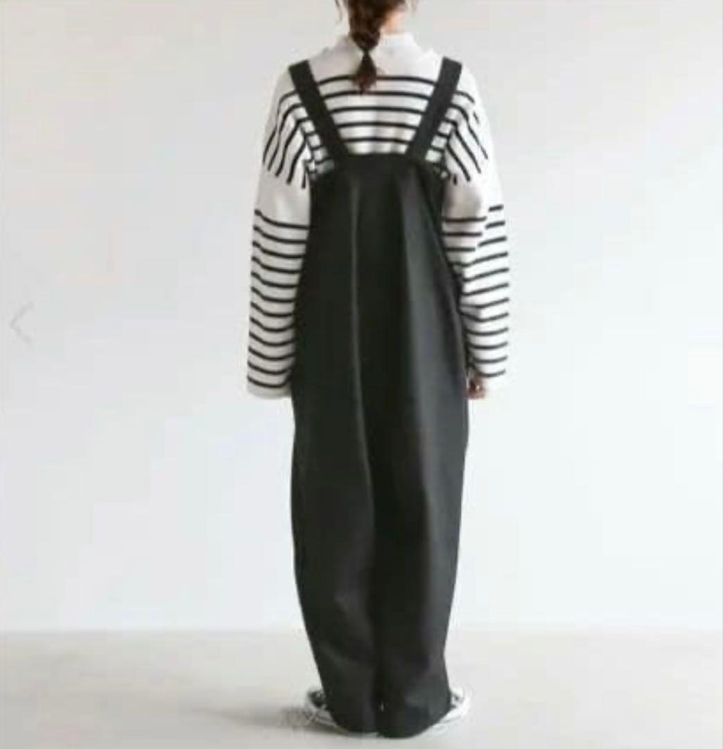 【美品】ソラモナポッシェ ウールタックオーバーオール サロペット オールインワン