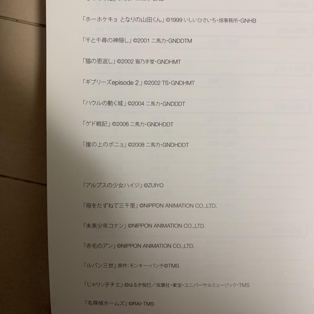 スタジオジブリ・レイアウト展