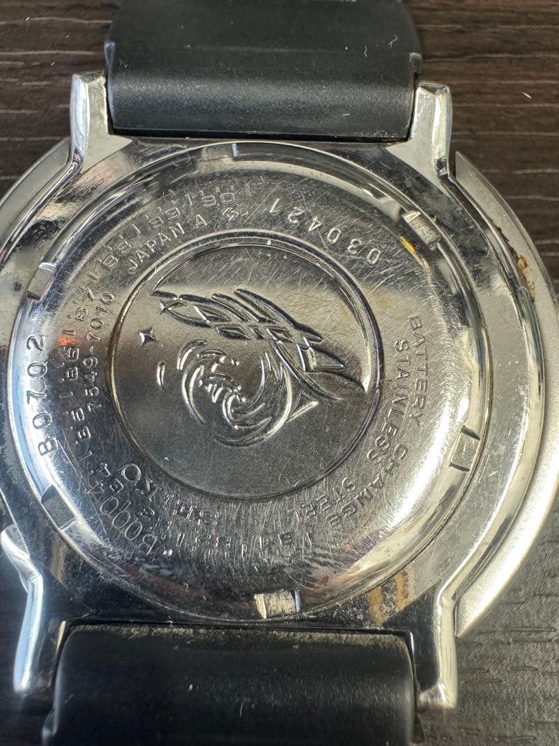 SEIKO ツナ缶 ダイバー クォーツ 不動品 300m プロフェッショナル