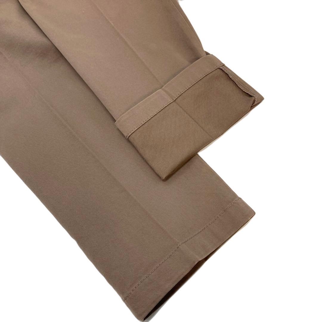 RALPHLAUREN Purple Label ブラウン　コットン　スラックス