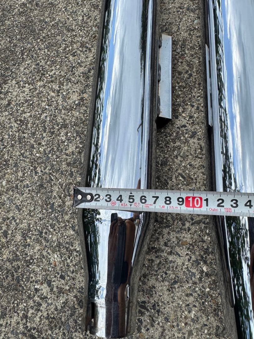 川*徹様 クロームワークス　スリップオン テーパード3インチ　ダイナ用