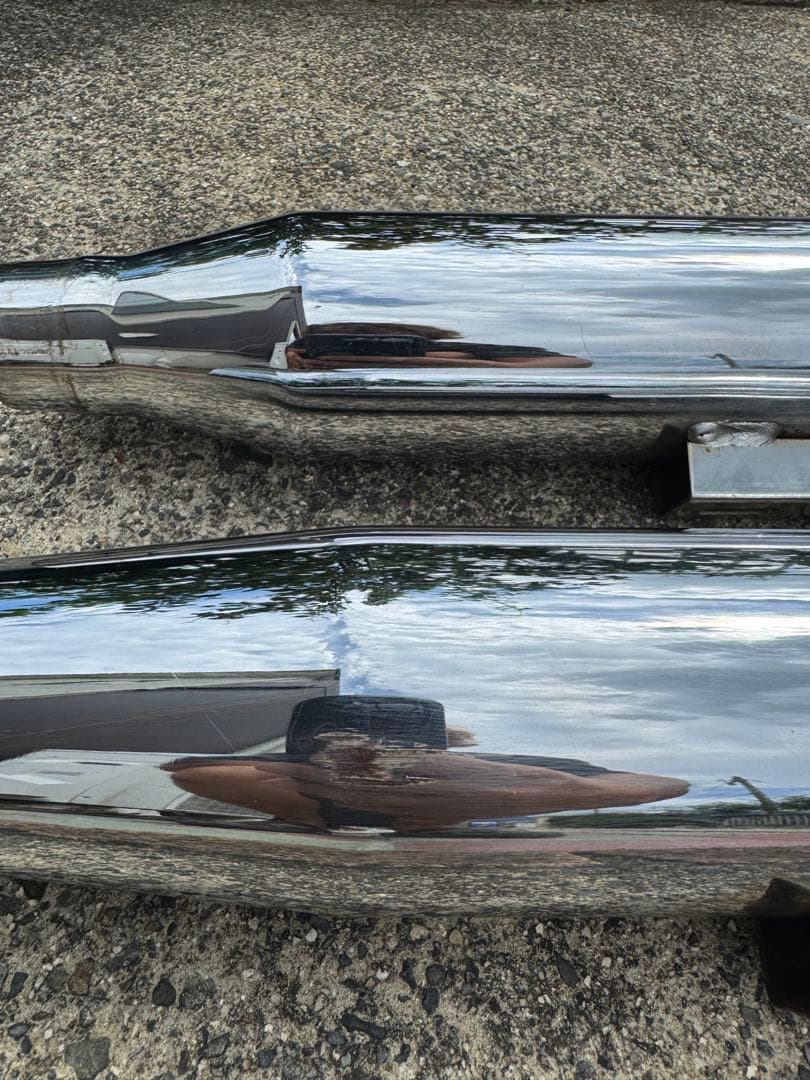 川*徹様 クロームワークス　スリップオン テーパード3インチ　ダイナ用