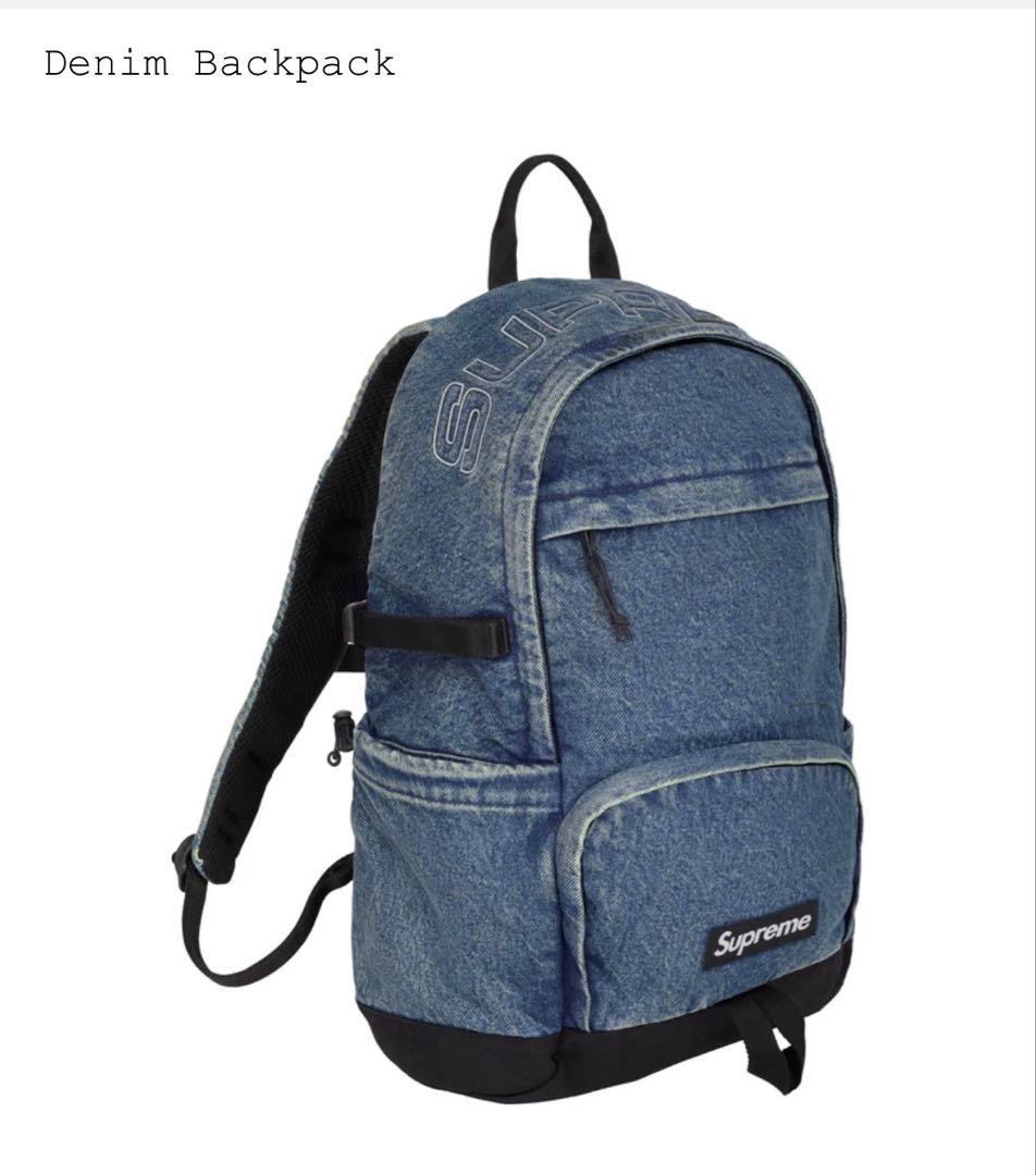 【新品未使用】完売品supreme Denim Backpack