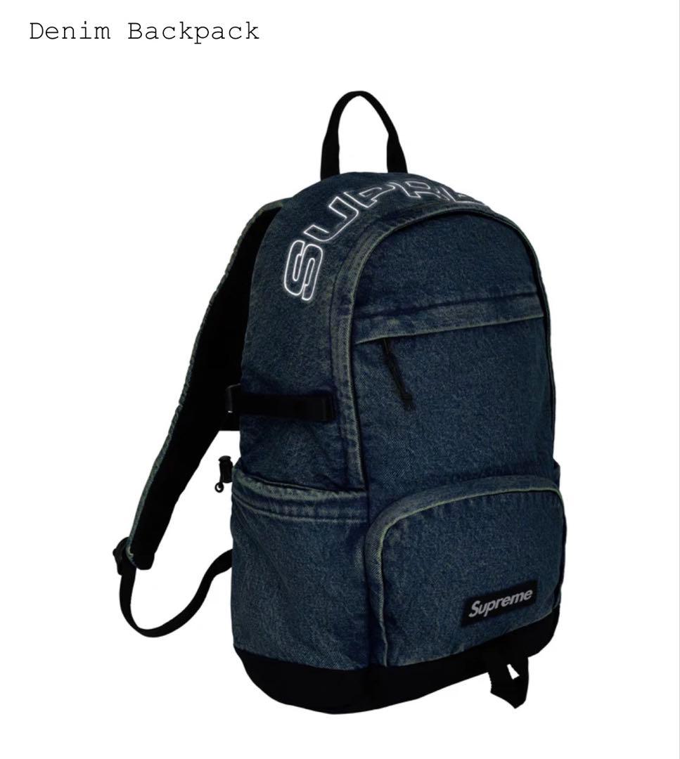 【新品未使用】完売品supreme Denim Backpack