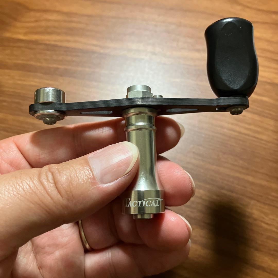 廃盤レア　美品　廃盤レア　ZPI ダイワ用　タクティカル　ハンドル　ノブ交換済み