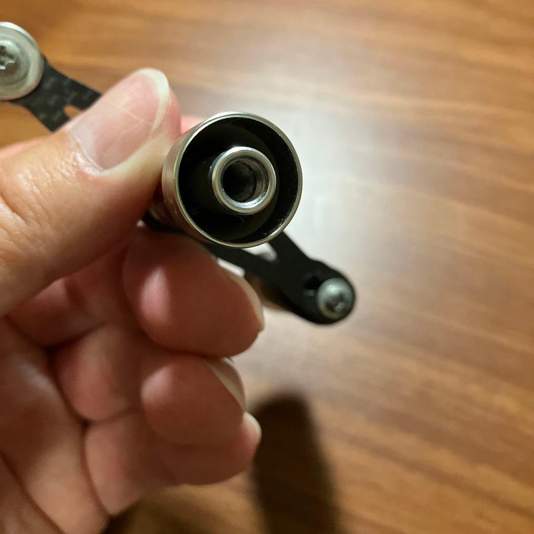 廃盤レア　美品　廃盤レア　ZPI ダイワ用　タクティカル　ハンドル　ノブ交換済み