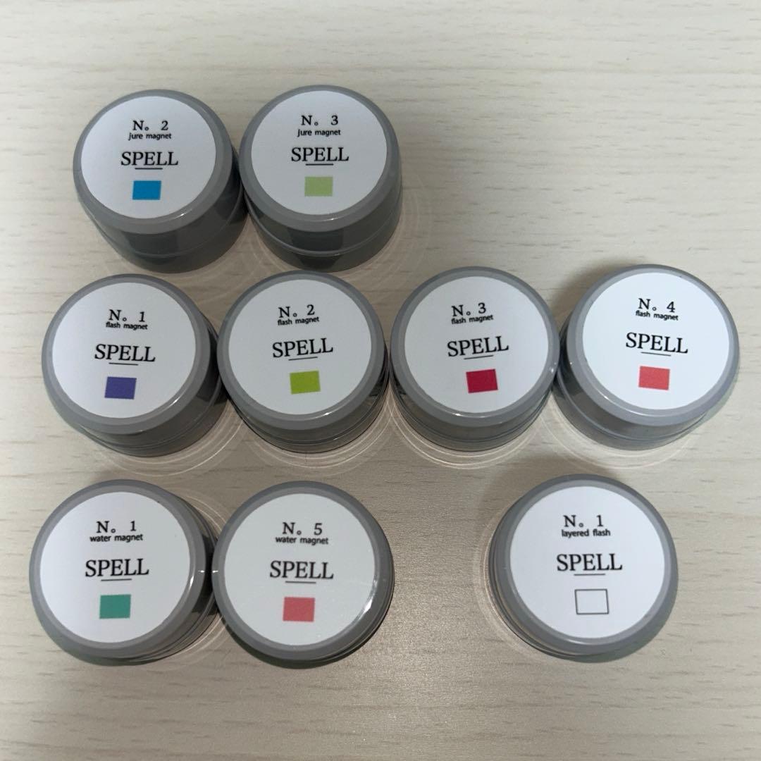 UNDER SPELL ジェル 9種類セット