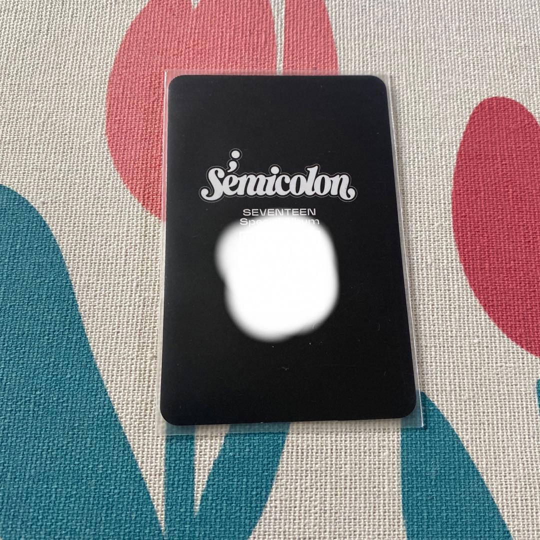 ジョシュア SEVENTEEN 中国 一直娱 予約特典 semicolon