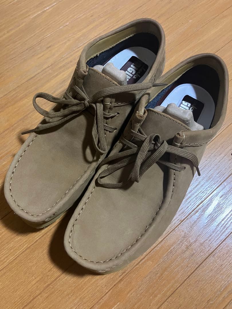 靴 clarks wallabeeGTX 25.5cm UK 7 1/2