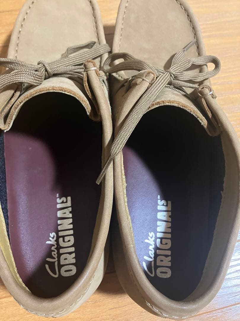 靴 clarks wallabeeGTX 25.5cm UK 7 1/2