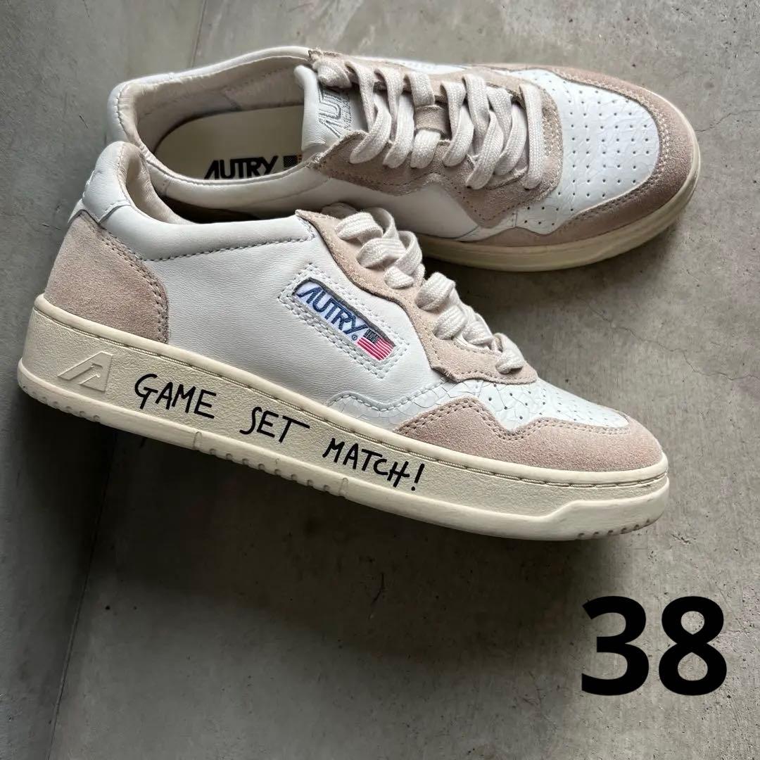 超美品　24 AUTRY オートリー　スニーカー GAME SET ロゴ