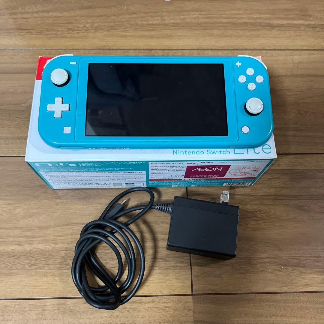 Nintendo Switch Lite ターコイズACアダプター付き