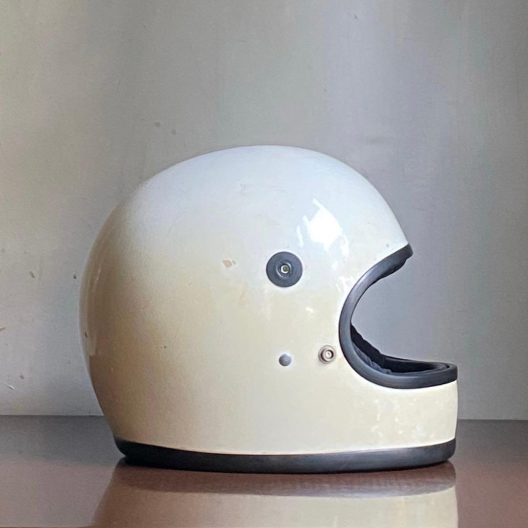 アライ 新井弘武 目深加工リペア済み ビンテージヘルメット 当時物 族ヘル