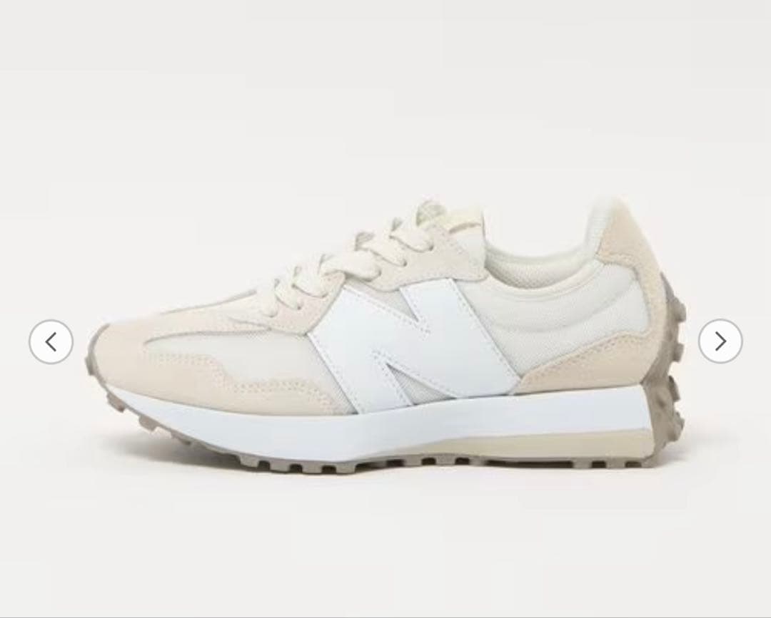 new balance U327 スニーカー ベージュ/ホワイト