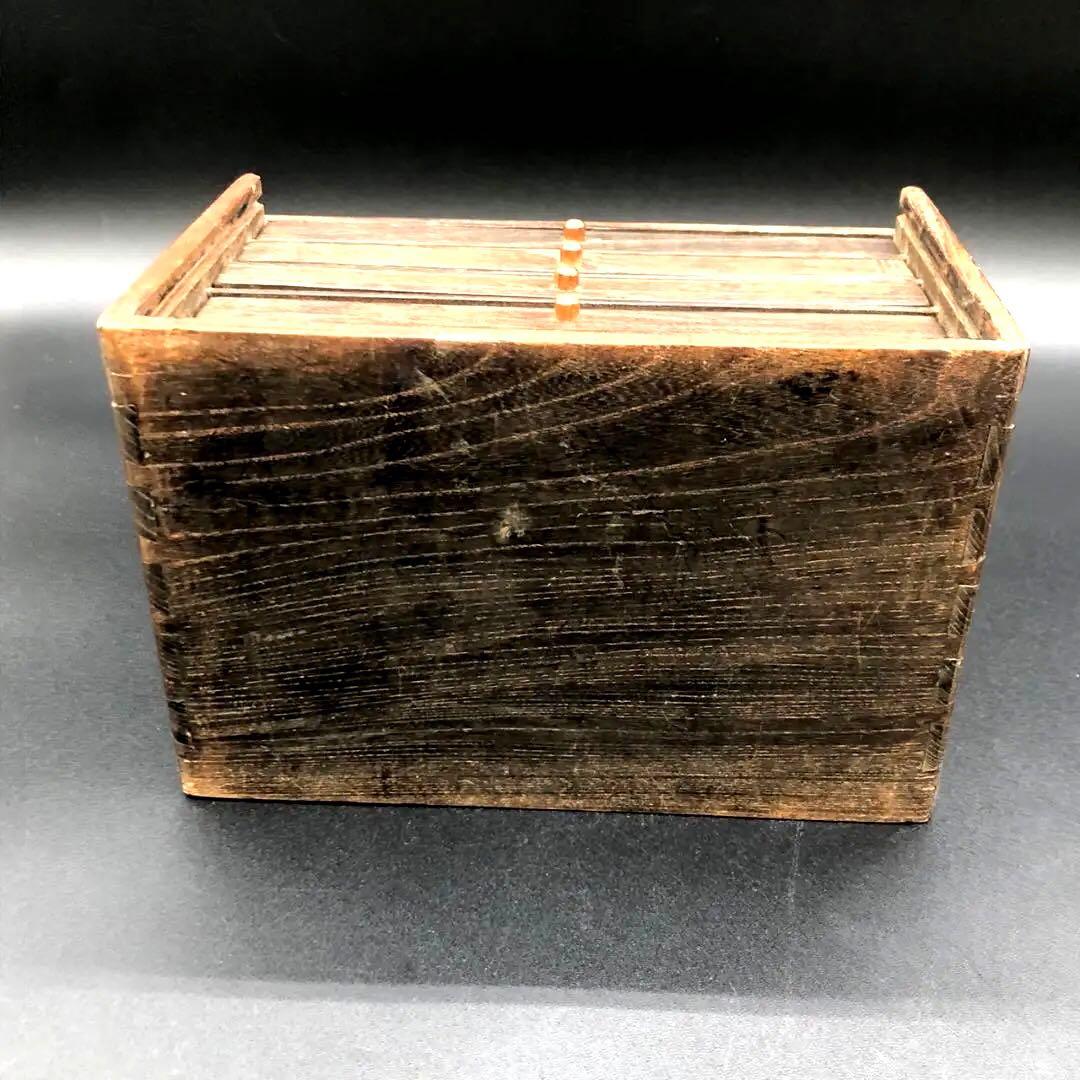 【あー４ RM】象牙調麻雀牌セット　木製収納箱付き