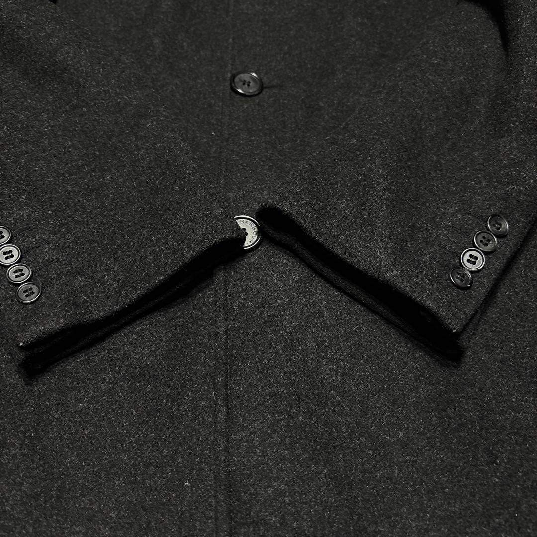 美品　Barbour エドワード ウール チャコール L No.134