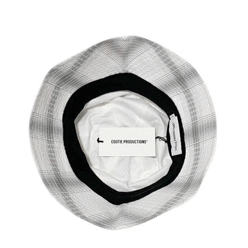 新同 25SS COOTIE オンブレチェック ボールハット グレーL 付属品有