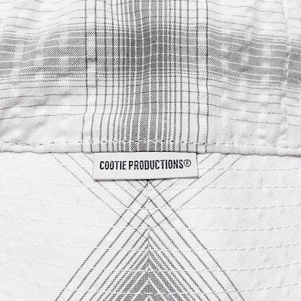 新同 25SS COOTIE オンブレチェック ボールハット グレーL 付属品有