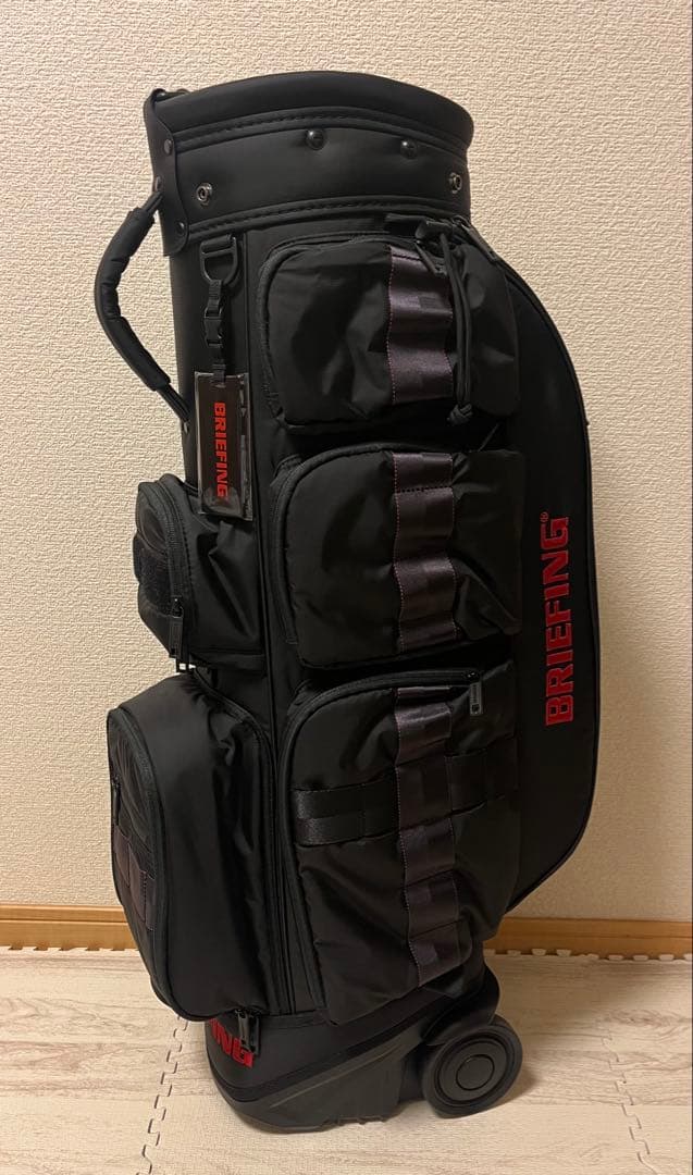 【新品】BRIEFING キャディバッグ CR-6 CASTER ブラック