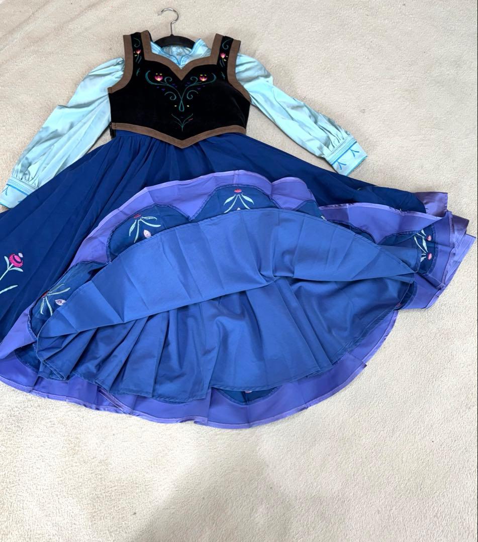 アナ　雪山ドレス キッズ130