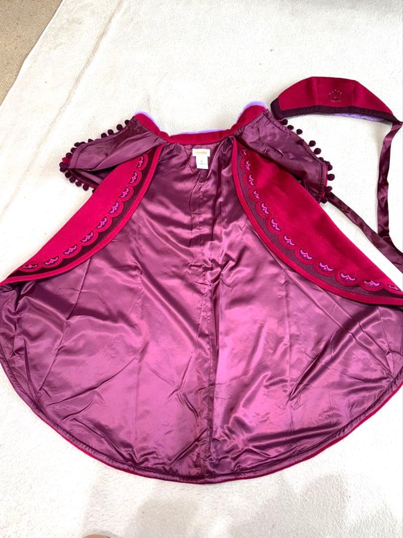 アナ　雪山ドレス キッズ130