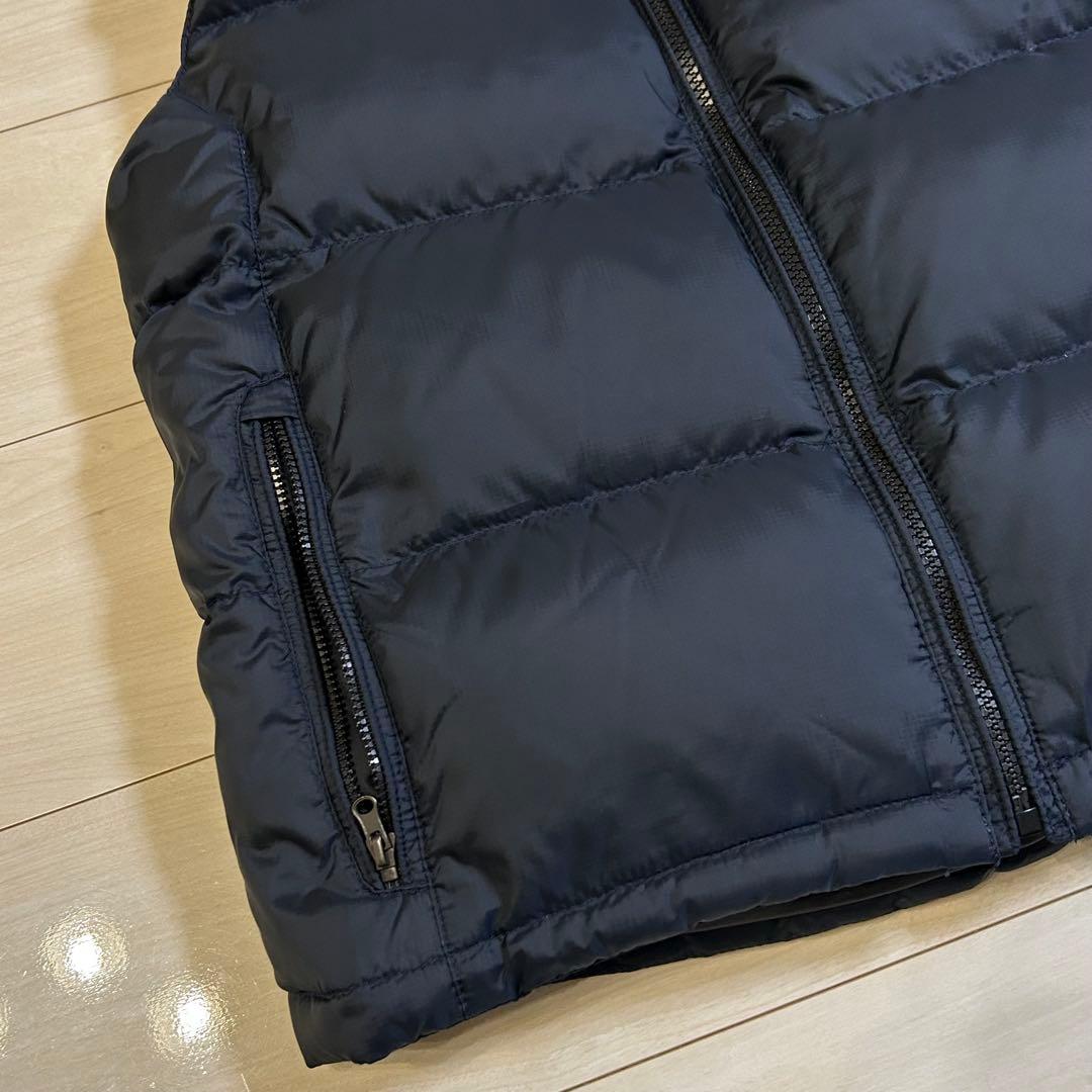 【美品】ポロラルフローレン ダウンベスト レディースS相当 ネイビー