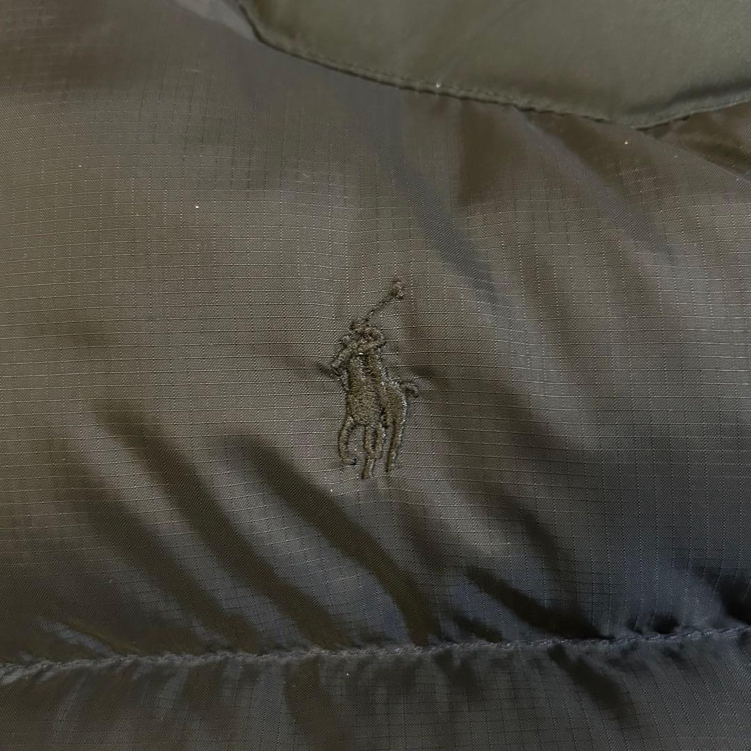 【美品】ポロラルフローレン ダウンベスト レディースS相当 ネイビー