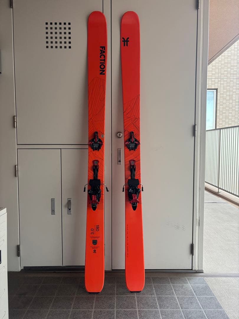 FACTION スキー板 180cm AGENT3.0