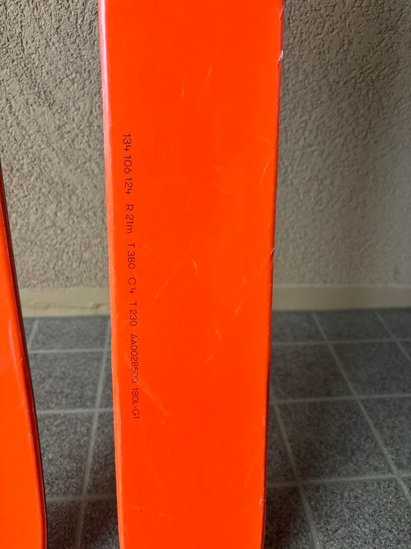 FACTION スキー板 180cm AGENT3.0