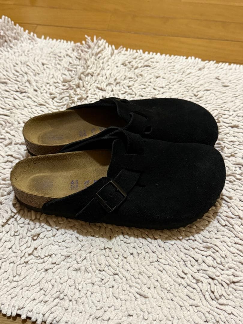 ビルケンシュトック ボストン レギュラー幅 黒 41