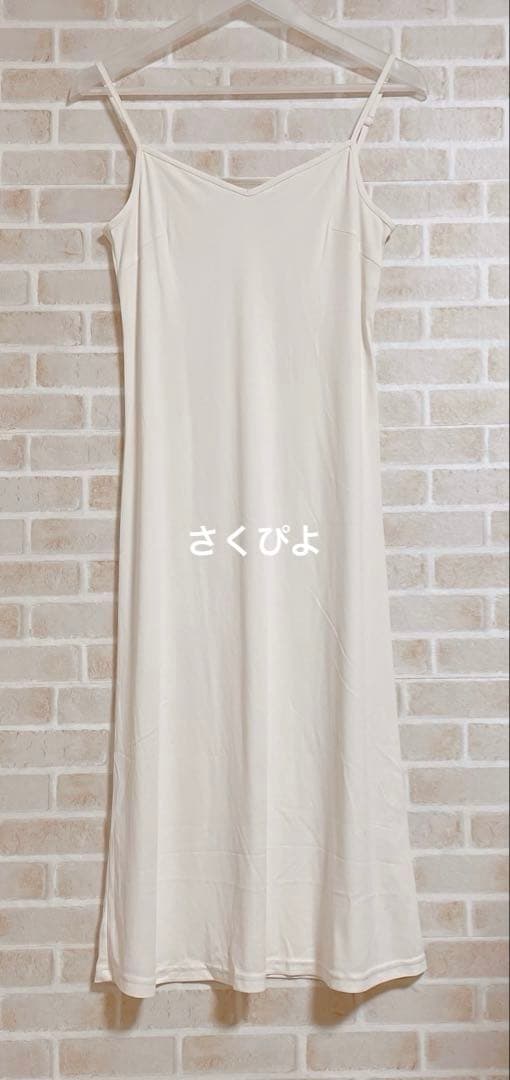 新品未使用　フレイアイディー　前後2wayシアーレースワンピース　アイボリー