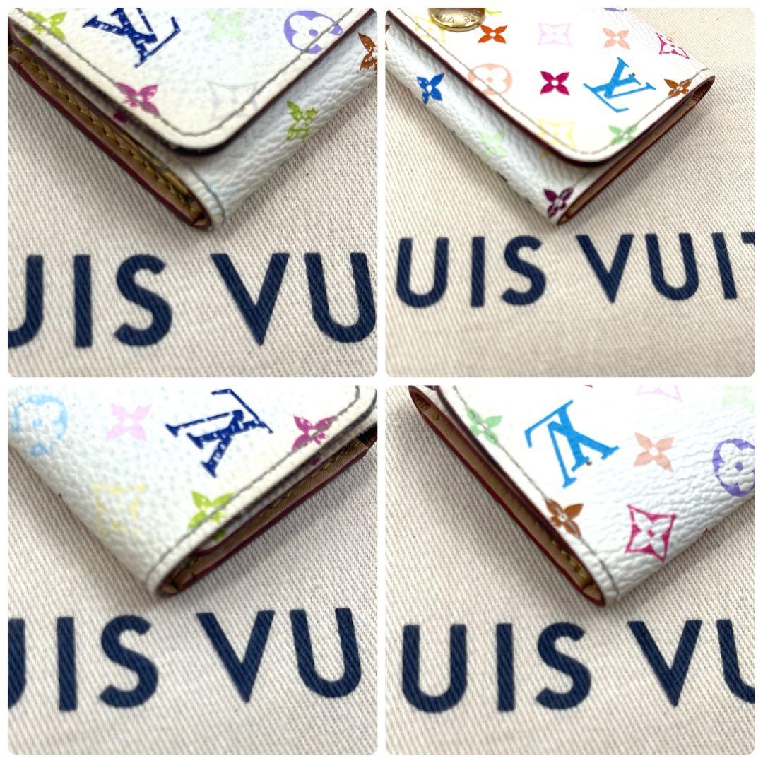 <良品>ルイヴィトン 　モノグラム　マルチカラー　キーケース　　4連 　810