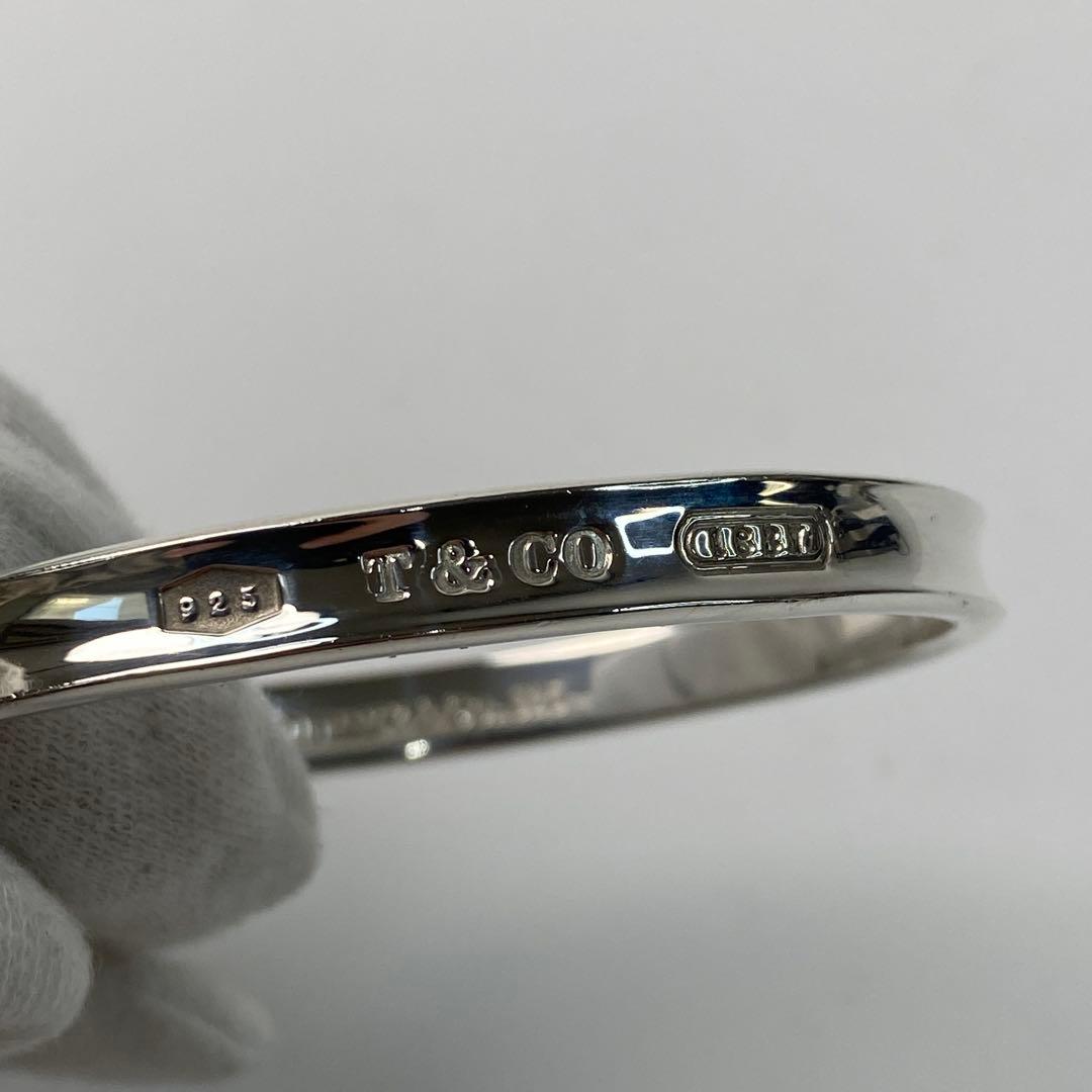 美品 ティファニーTiffany 925 シルバー バングル 1837