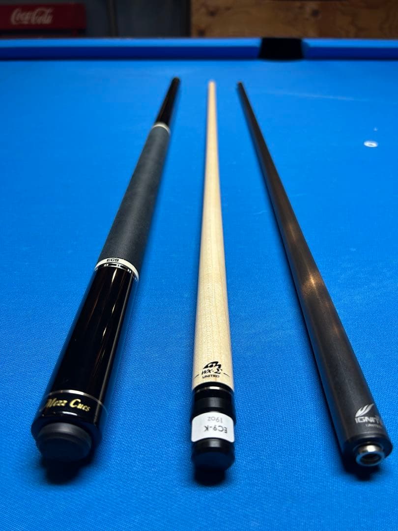 【美品】メッヅキュー　MEZZ EC9-WKK イグナイトシャフト　12.2mm