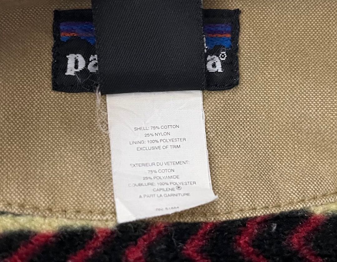 希少雪なしpatagonia ヌエボレンジジャケット　ブルズアイ