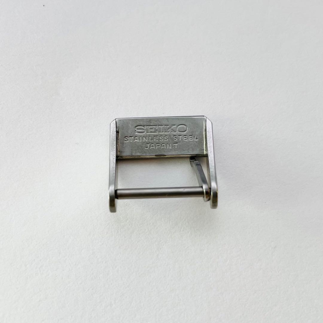 【美品】SEIKO 純正尾錠 15mm Stainless Steel セイコー